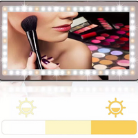 Oglindă LED pentru Parbriz Auto – Iluminare Reglabilă și Reîncărcabilă 