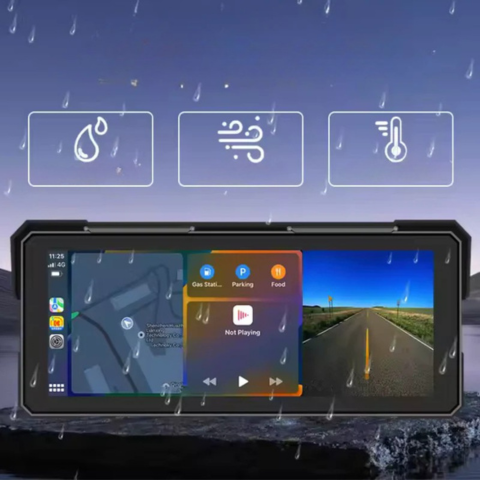 Multimediální systém Moto — GPS, Hudba & Inteligentní ovládání 