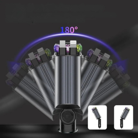 Multifunctionele Autolader — Snelladen & Geurverspreider 