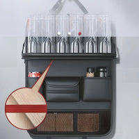 منظم مقعد السيارة مع جهاز لوحي مدمج - ضمان الراحة والعملية 