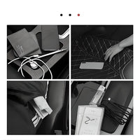 منظم مقعد السيارة مع جهاز لوحي مدمج - ضمان الراحة والعملية 