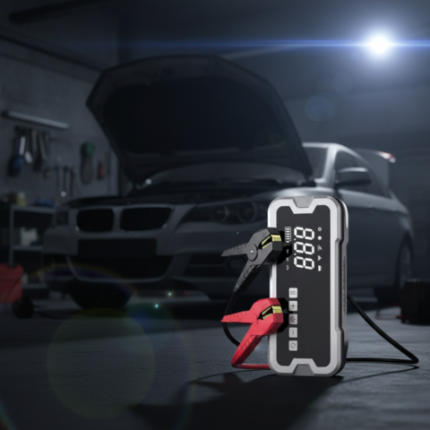 Tragbarer Auto-Starter — Multifunktional mit Kompressor 
