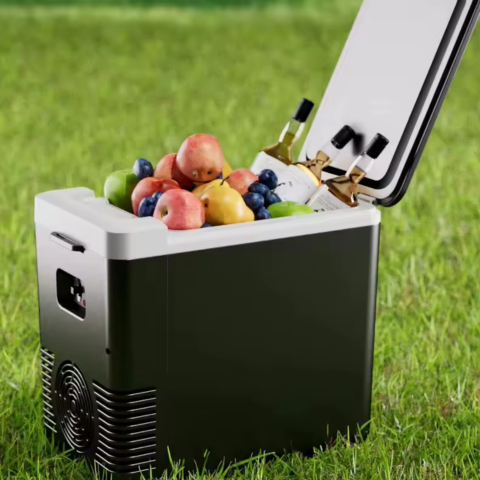 מיני מקרר ומחמם ארוחות לרכב — 2 ב-1 פרקטי 