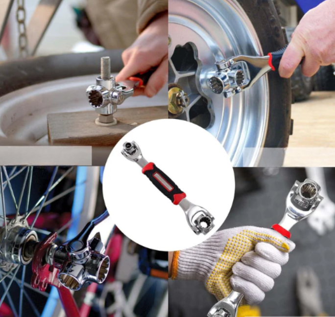 Cheie dinamometrică cu două capete – Reglare precisă și prindere ergonomică 