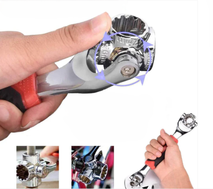 Cheie dinamometrică cu două capete – Reglare precisă și prindere ergonomică 