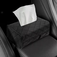 Scatola Porta Fazzoletti per Auto in Pelle PU – Fissaggio Parasole o Poggiatesta