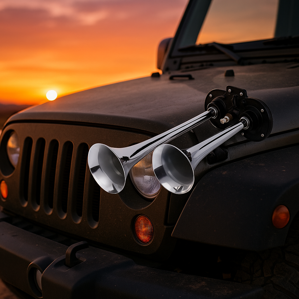 Klaxon Universel — Idéal Pour Auto, Moto Et Camion