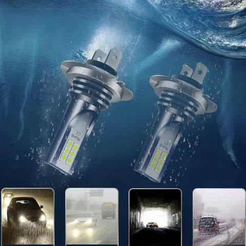 H7 H11 80W 6500K Led Bulbs - Precise Beam & Stable Performance