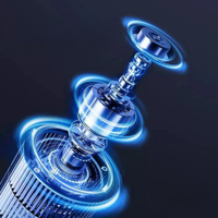 Compresor de aer portabil - afișaj digital și presiune reglabilă