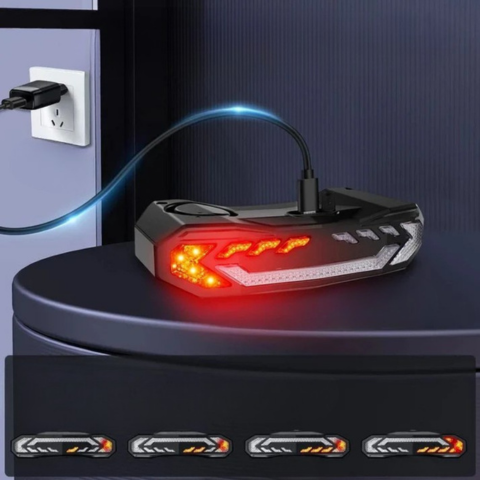 نظام أمان الدراجات الهوائية - حماية ضد السرقة وإنذار مدمج