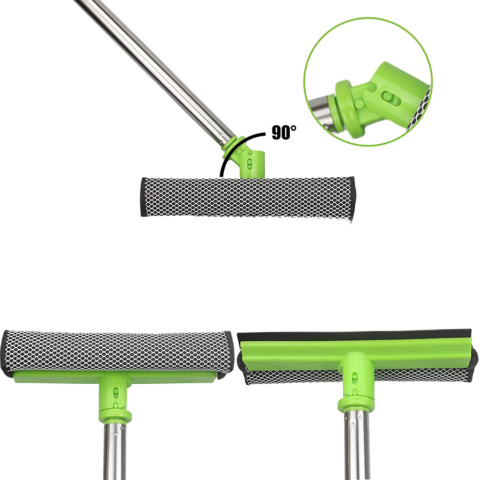 Multifunkčný set na umývanie auta — nastaviteľná rukoväť a jemná utierka 