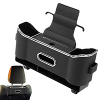 Takaistuimen järjestäjä koukuilla ja säilytyslaatikolla - optimoitu tila ja siisti auto