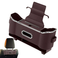 Takaistuimen järjestäjä koukuilla ja säilytyslaatikolla - optimoitu tila ja siisti auto