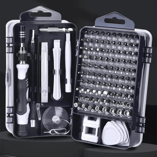 Kit de reparare 115 în 1 – Șurubelniță de precizie ultra versatilă 